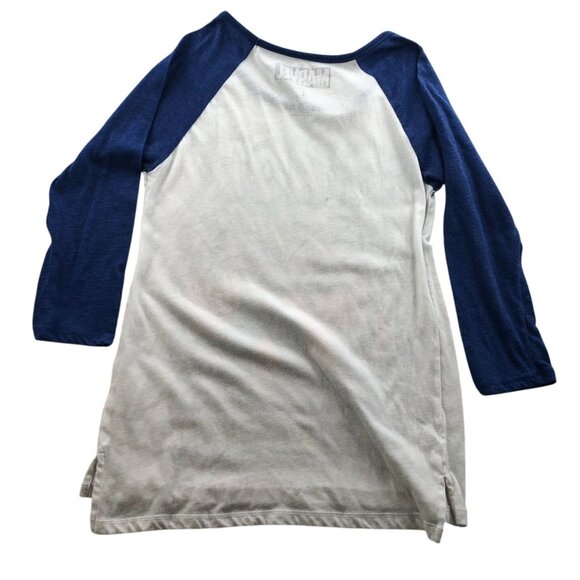 Marvel Mens Thor T-Shirt Large 3/4 Sleeve Mighty Thor Graphic Tee Casual Comics - Picture 2 of 9